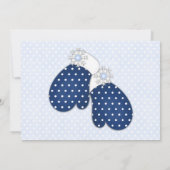 Winter ONEderland Snowman Birthday Kaart (Achterkant)