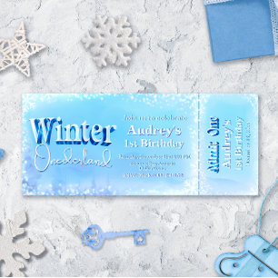 Winter Onederland Ticket Kaart