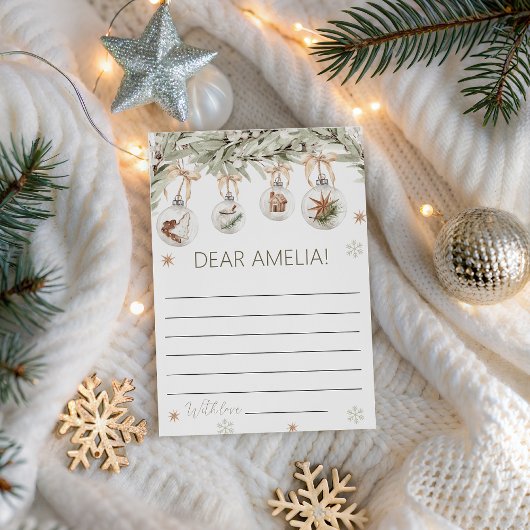 Winter Onederland Tijdcapsulekaart Kaart