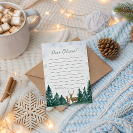 Winter ONEderland Tijdcapsulekaart Kaart