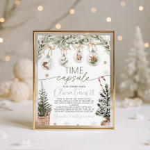 Winter Onederland Tijdscapsule Bord