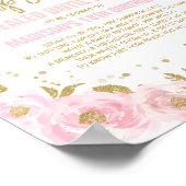 Winter ONEderland Time Capsule Pink and Gold Poster (Hoek)