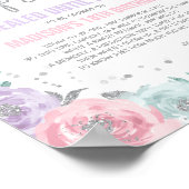 Winter ONEderland Time Capsule Pink and Silver Poster (Hoek)