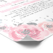 Winter ONEderland Time Capsule Pink and Silver Poster (Hoek)