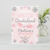 WINTER ONEDERLAND UITNODIGING (Staand voorkant)