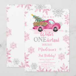 Winter ONEderland Uitnodiging