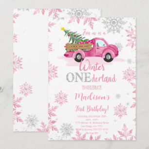 Winter ONEderland Uitnodiging