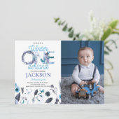 Winter Onederland - uitnodiging op zaterdag met fo (Staand voorkant)