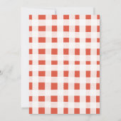 Winter ONEderland Uitnodiging voor verjaardagsfees (Achterkant)