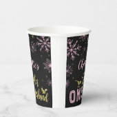 Winter Onederland Verjaardag Papier Cups Sneeuwvlo Papieren Bekers (Rechts)