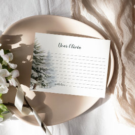 Winter Onederland Verjaardag Tijd Capsule Note Kaa Kaart