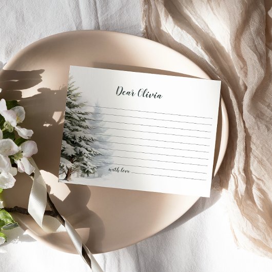 Winter Onederland Verjaardag Tijd Capsule Note Kaa Kaart