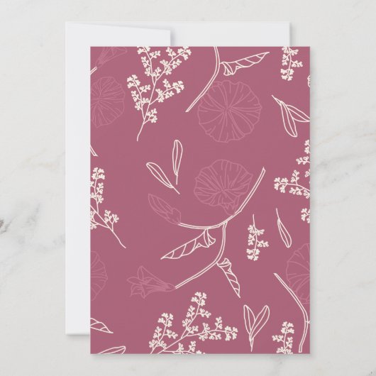 Winter ONEderland Verjaardagsfeest aangepast Kaart (Achterkant)