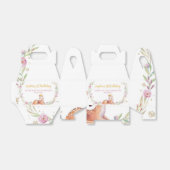 Winter Onederland Verjaardagsfeestje Favorietendoo Bedankdoosjes (Uitgevouwen)