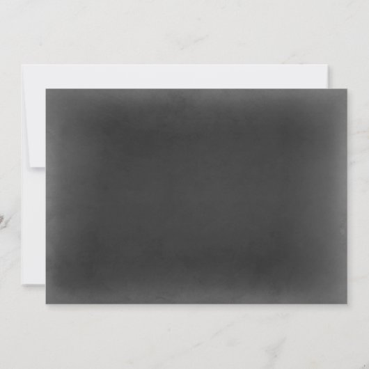 Winter Onederland verjaardagsfeestje sneeuwman Roz Kaart (Achterkant)