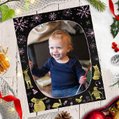 Winter Onederland Verjaardagsuitnodiging Sneeuwvlo