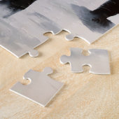 Winter ontmoeting puzzel legpuzzel (Zijkant)