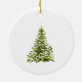 Winter Onze Eerste Kerstmis in ons nieuwe huis Keramisch Ornament (Achterkant)