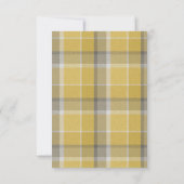 Winter-oowl kerstBaby shower Bedankkaart (Achterkant)