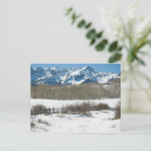 Winter op Dallas-kloof Briefkaart (Staand voorkant)