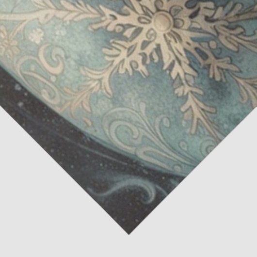 Winter op de Brein Decoupage Paper Tissuepapier (Detail)