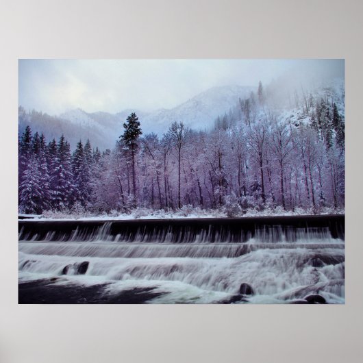 Winter op de Wenatchee Poster (Voorkant)