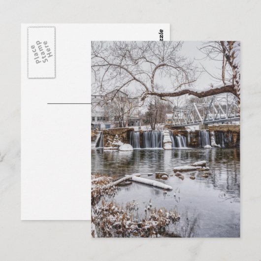 Winter op Finley-Briefkaart Briefkaart (Voorkant / Achterkant)