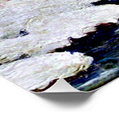 Winter op het Boerderij - Julian Onderdonk schilde Perfect Poster (Hoek)