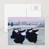 Winter op het Convent Briefkaart (Voorkant / Achterkant)