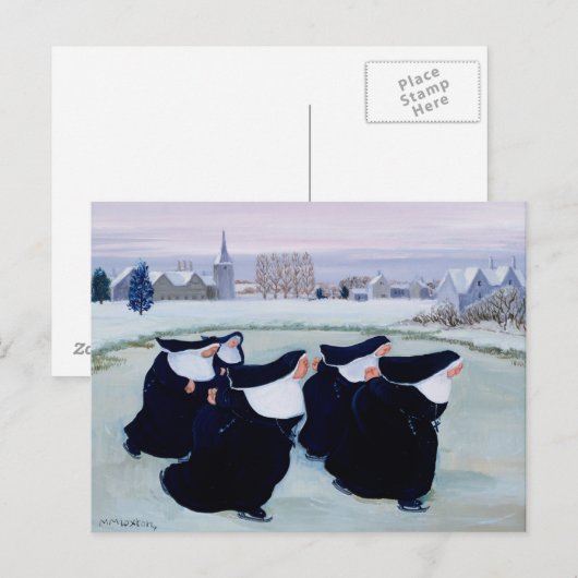 Winter op het Convent Briefkaart (Voorkant / Achterkant)