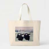 Winter op het Convent Grote Tote Bag (Voorkant)