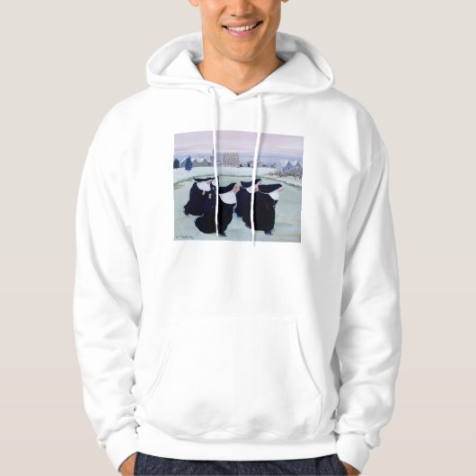 Winter op het Convent Hoodie (Voorkant)