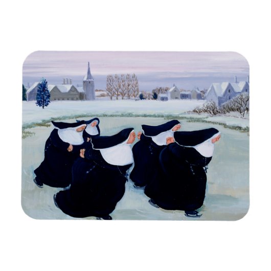 Winter op het Convent Magneet (Horizontaal)