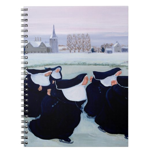 Winter op het Convent Notitieboek (Voorkant)
