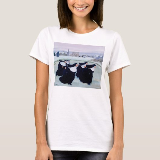 Winter op het Convent T-shirt (Voorkant)