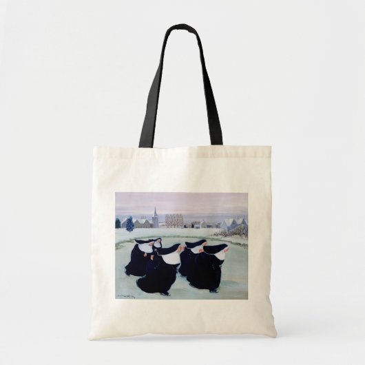 Winter op het Convent Tote Bag (Voorkant)