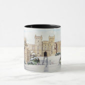 Winter op het kasteel van Windsor Mok (Midden)