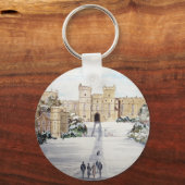 Winter op het kasteel van Windsor Sleutelhanger (Voorkant)