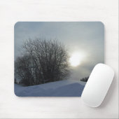 Winter op Maine Muismat (Met muis)