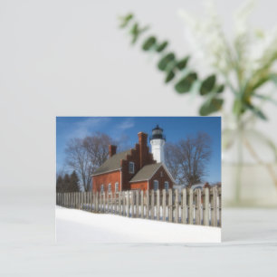 Winter op Port Sanilac Briefkaart