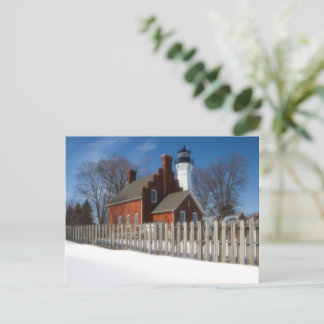 Winter op Port Sanilac Briefkaart