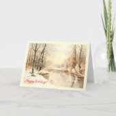 Winter op Spreewald Kaart (Voorkant)