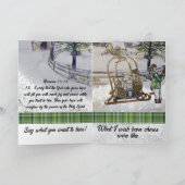 Winter op Thistlebrook boerderijen Kaart (Binnen)