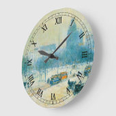 Winter op Unieplein door Frederick Childe Hassam Grote Klok (Hoek)