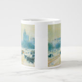 Winter op Unieplein door Frederick Childe Hassam Grote Koffiekop (Voorkant)