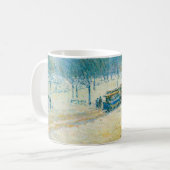 Winter op Unieplein door Frederick Childe Hassam Koffiemok (Voorkant links)