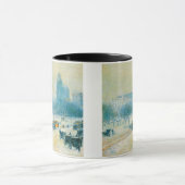 Winter op Unieplein door Frederick Childe Hassam Mok (Midden)