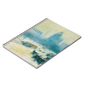Winter op Unieplein door Frederick Childe Hassam Notitieboek (Linkerzijde)