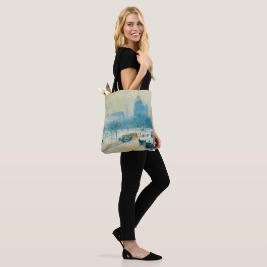 Winter op Unieplein door Frederick Childe Hassam Tote Bag (Op model)