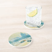 Winter op Unieplein door Frederick Childe Hassam Zandsteen Onderzetter (Zijkant)